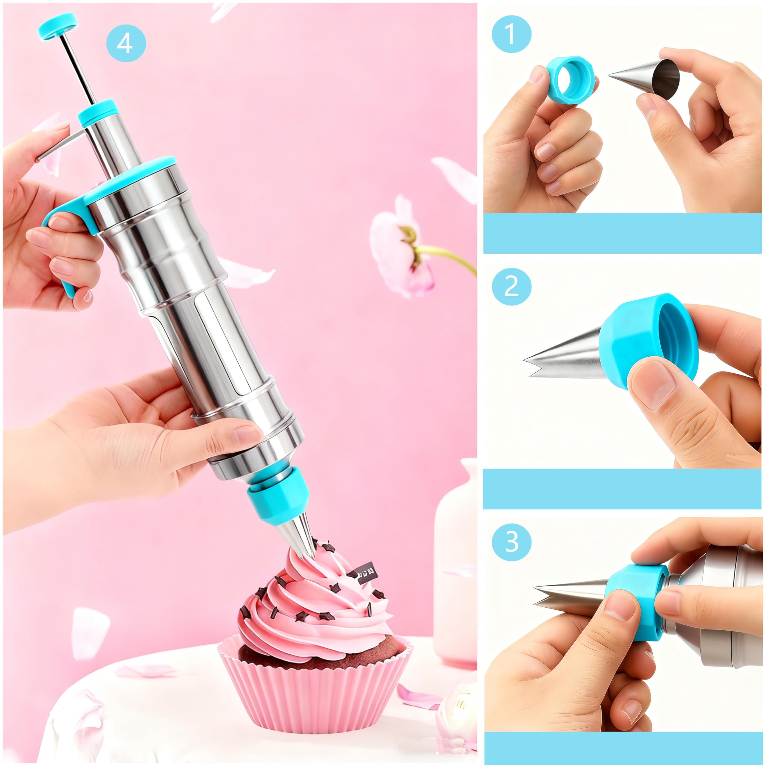 Gawren-H&E fondant tools set for shaping decorative flowers