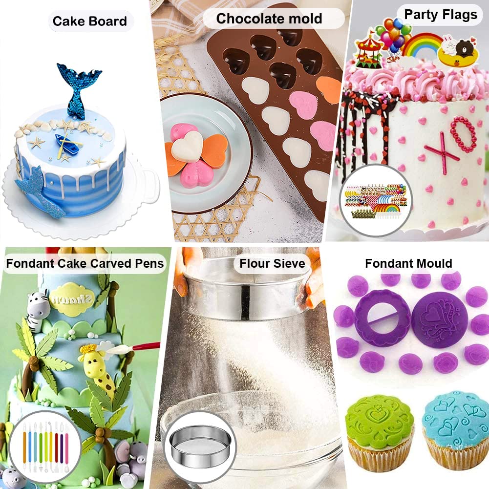 Gawren-H&E cake serving spatula set enhances cleanup and serving.