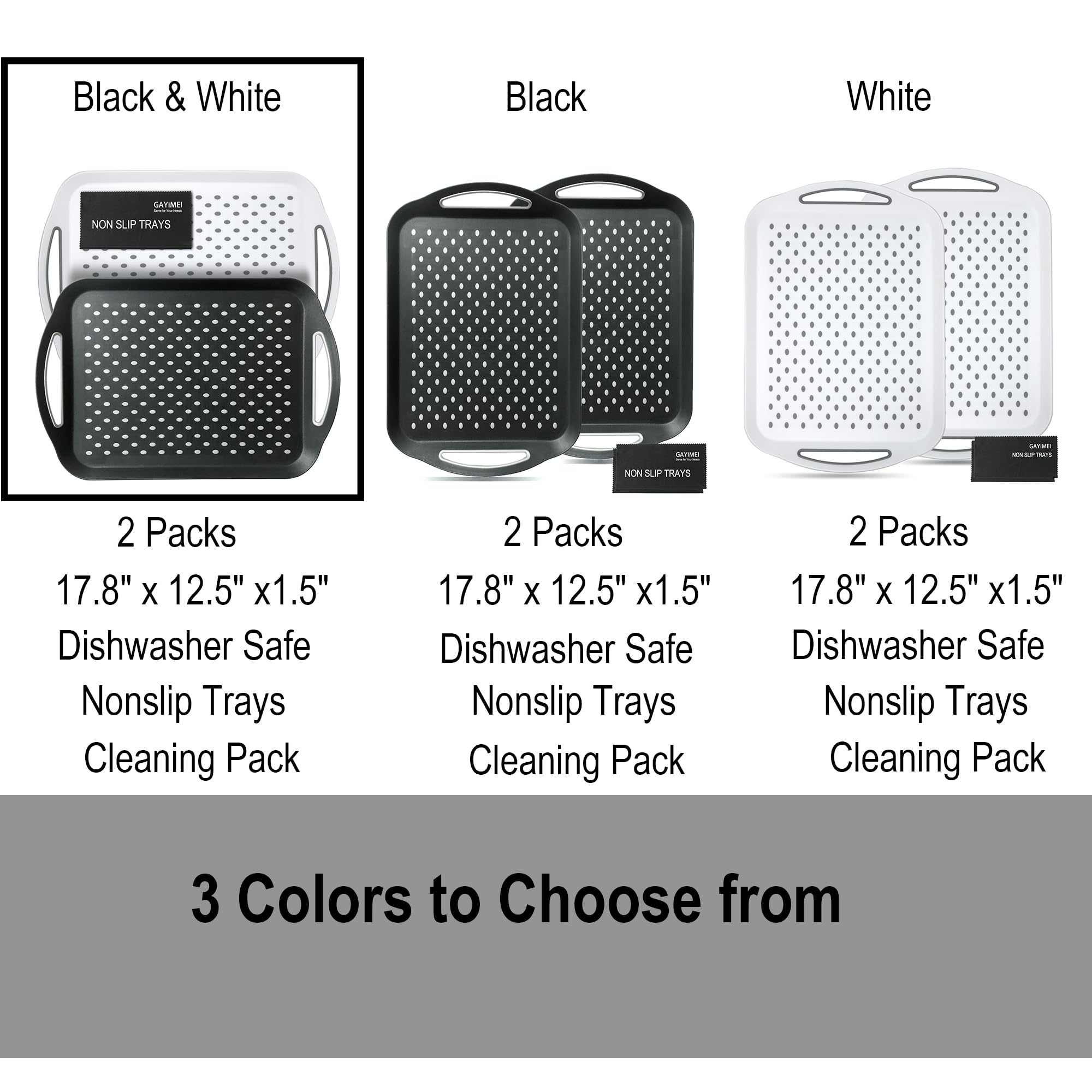 GAYIMEI tray set used for a picnic or porch meal outdoors