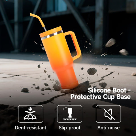 GAZLEMHO silicone boot protects the base and reduces slipping.