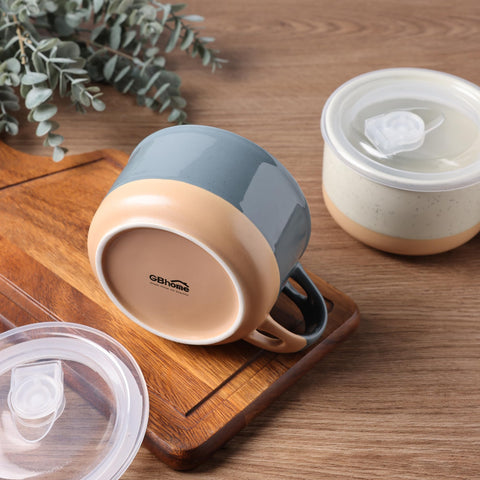 GBhome BPA-free silicone lid for microwave compatibility