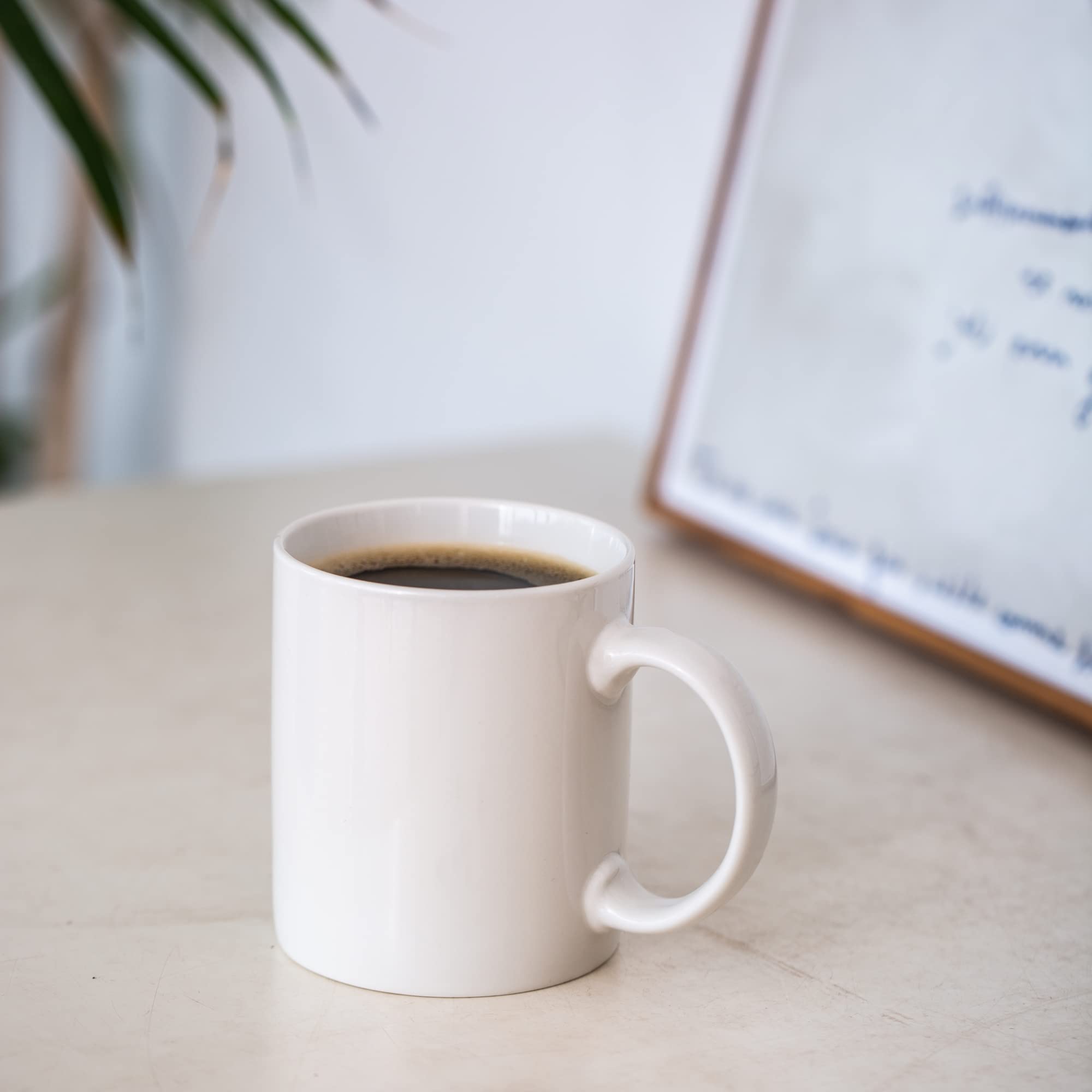 GBHOME coffee mug 12oz glossy inside glaze resists stains