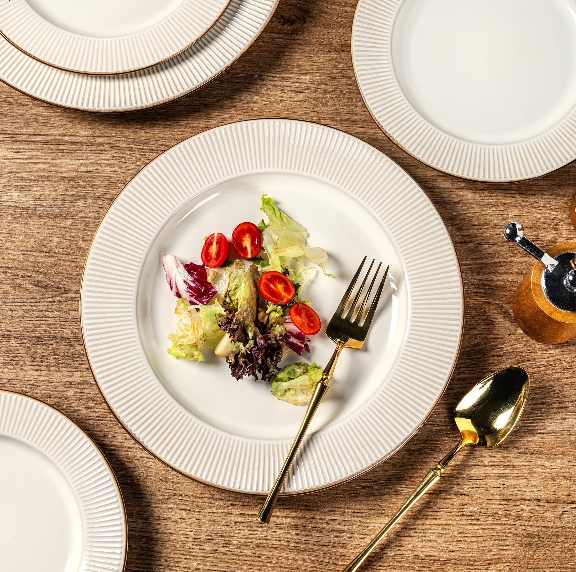 GBHOME bowls with snow-white glaze for versatile serving and clean aesthetics.