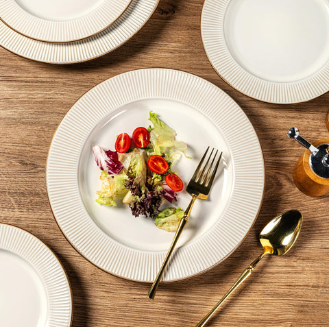 GBHOME bowls with snow-white glaze for versatile serving and clean aesthetics.