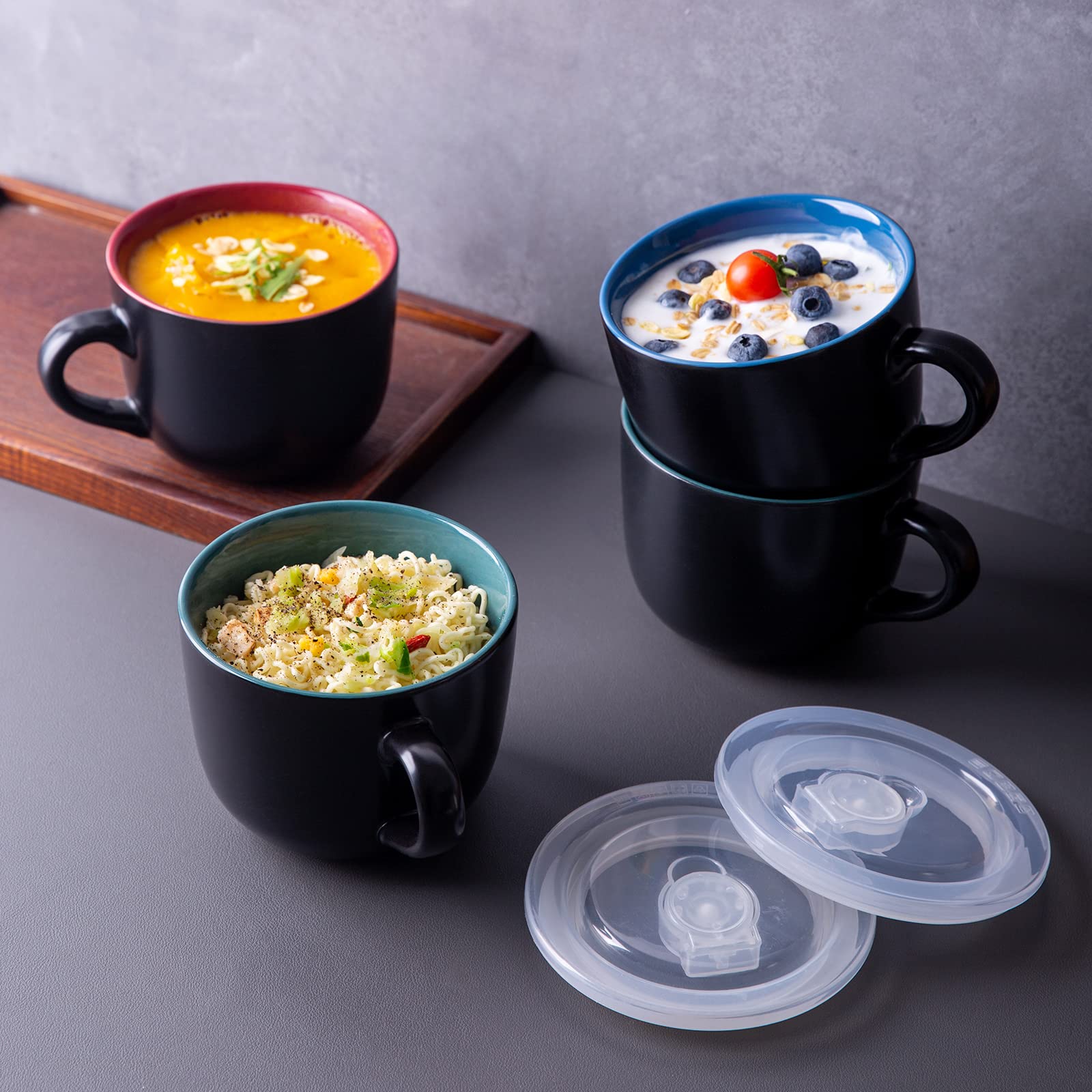 GBHOME four piece mug set ideal as a thoughtful gift