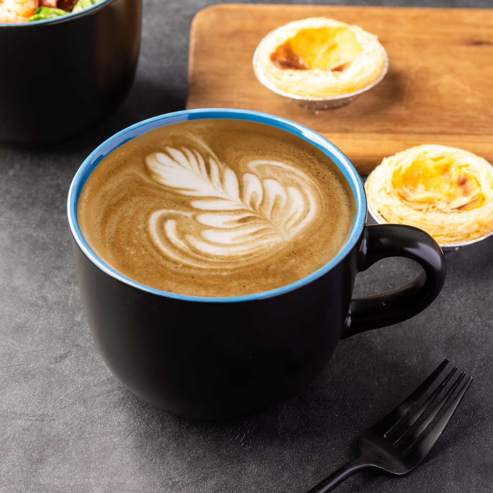 GBhome Jumbo Soup Mug 24oz with comfort handle for easy gripping.