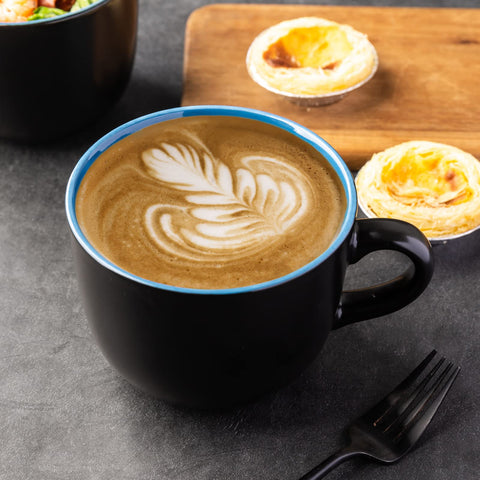 GBhome Jumbo Soup Mug 24oz with comfort handle for easy gripping.