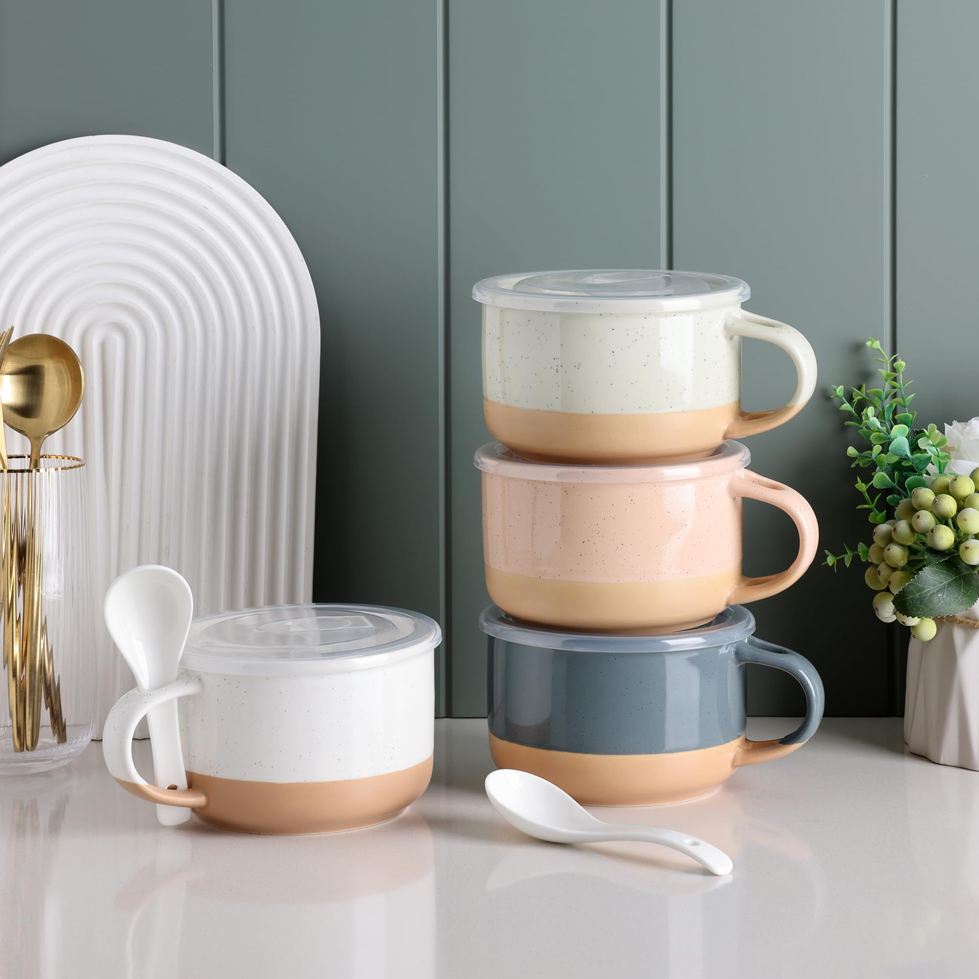 GBhome lead-free glaze on ceramic cups ensures everyday safety