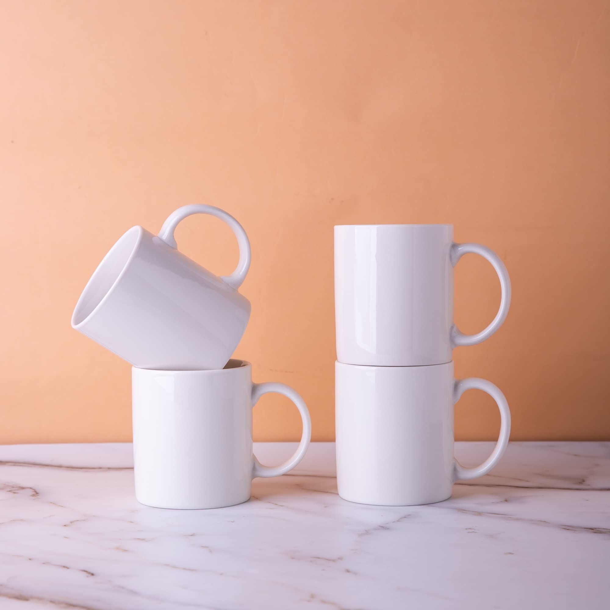GBHOME microwave-safe ceramic mug 12oz convenient heat-safe everyday use