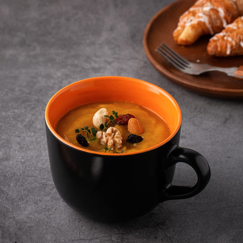 GBHOME mugs with large handles for safe easy gripping