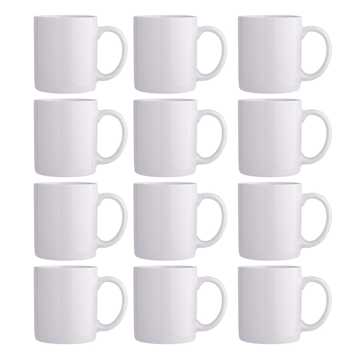 GBHOME off-white coffee mug set viewed from front for balanced daily use