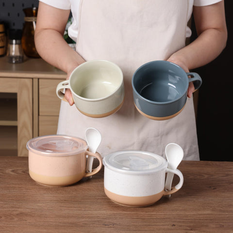 GBhome stackable soup mugs save cabinet space