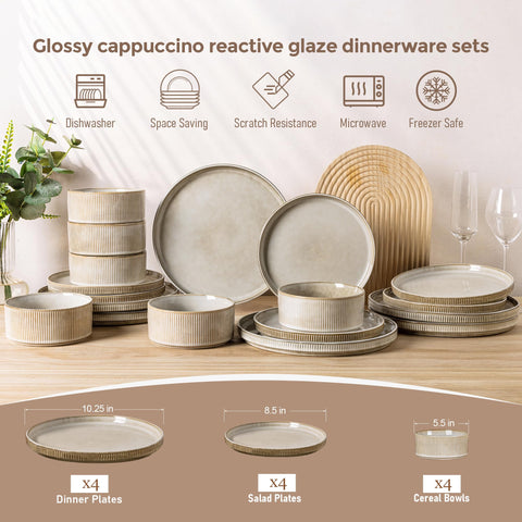 GBHOME service for 4 – complete 12-piece set ready for family dinners.