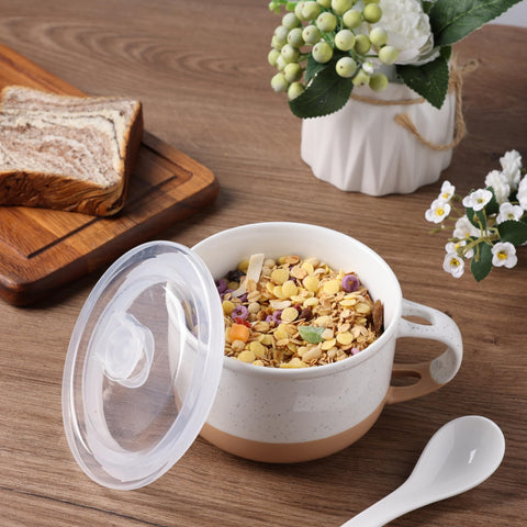 GBhome wide 24oz mug with large handle for easy lifting