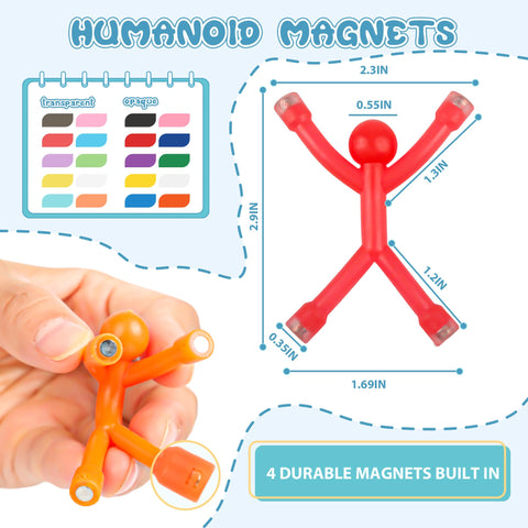 GBYMIUY transparent color-magnetic figures attract attention and spark imagination on whiteboards