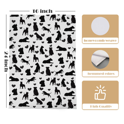 GCFET Pitbull Kinchen towels set gift-ready packaging ideal for gifting