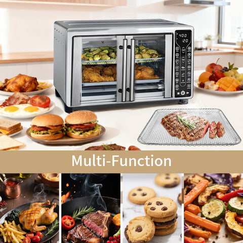GCQFZ dishwasher-safe parts kit for quick cleanup after cooking