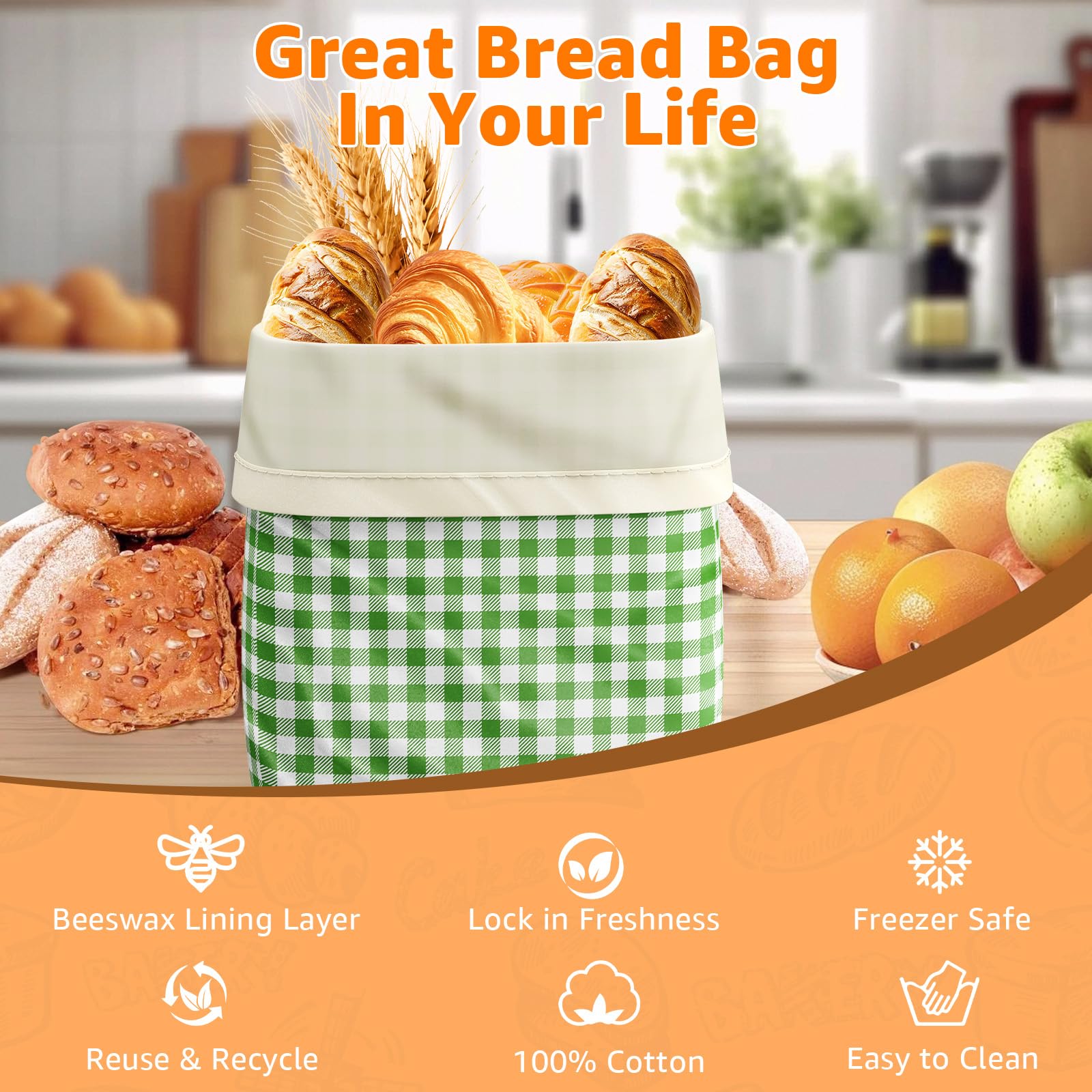 GCTGCT elegant design elevates kitchen aesthetics while offering versatile storage for veggies and dry goods