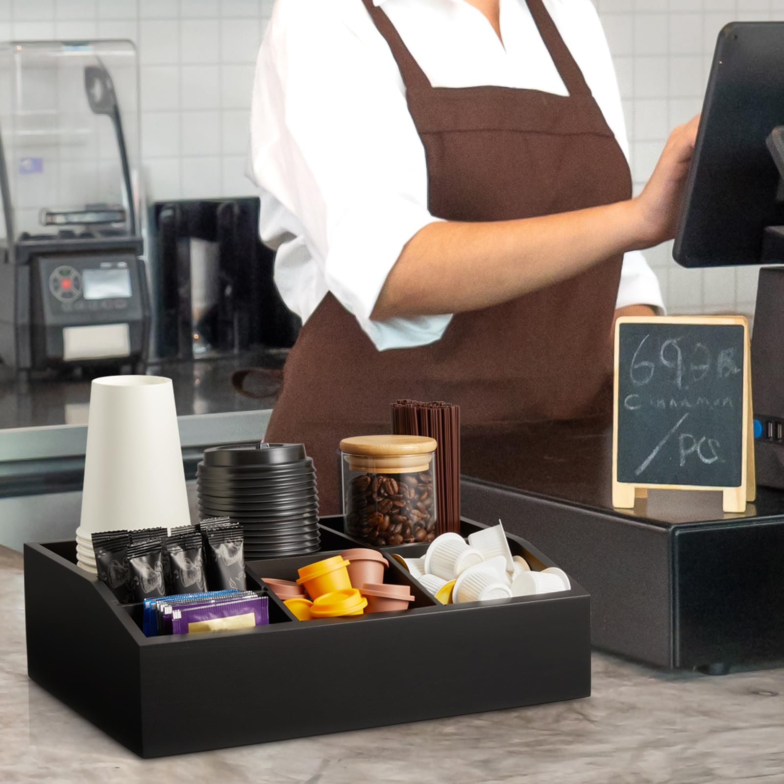 GCWSTJK multi purpose organizer for kitchen bathroom and office use.