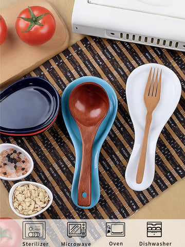 GDCZ large red spoon rest shown on a clean countertop