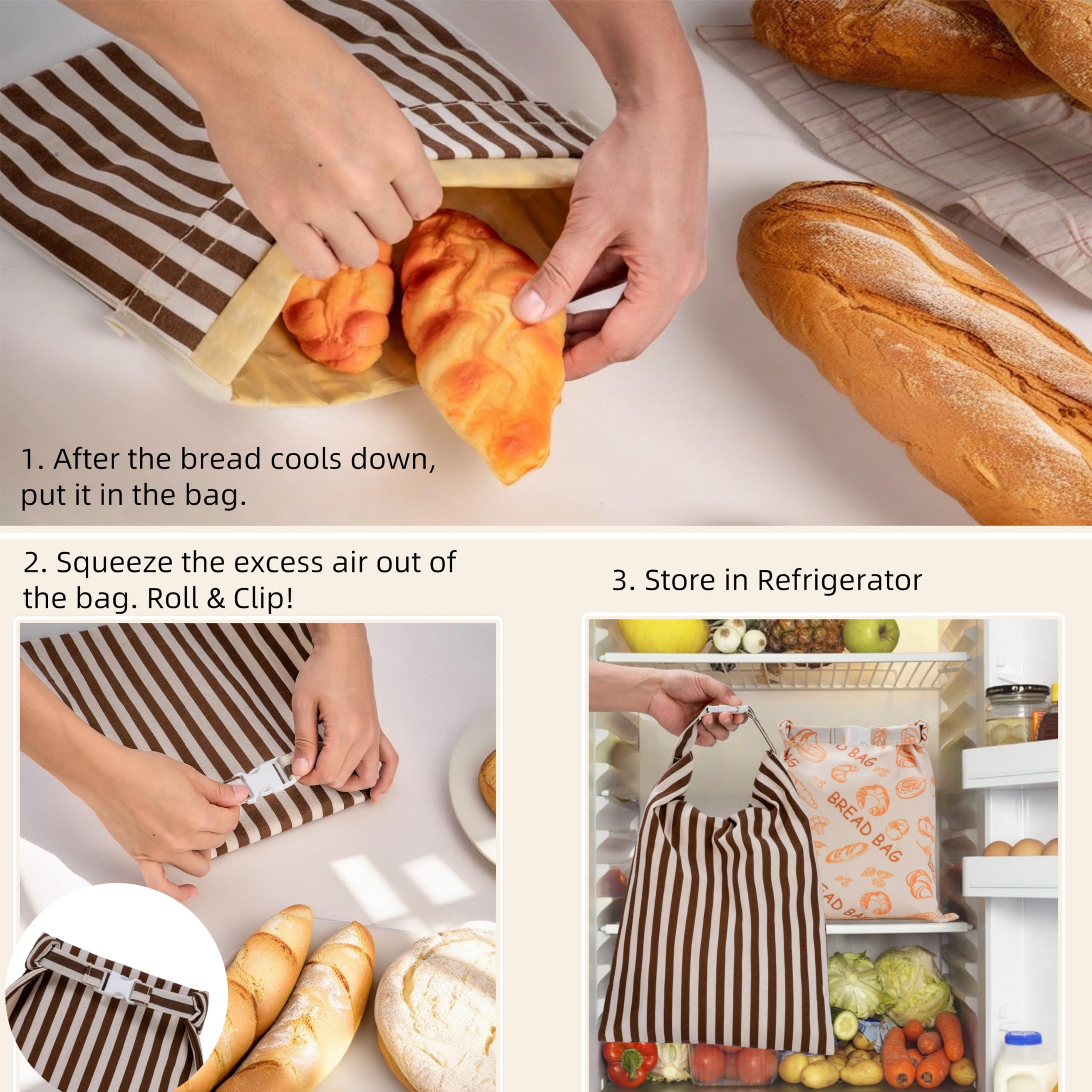 GDDAY bread bag longevity tips for cool, dry storage