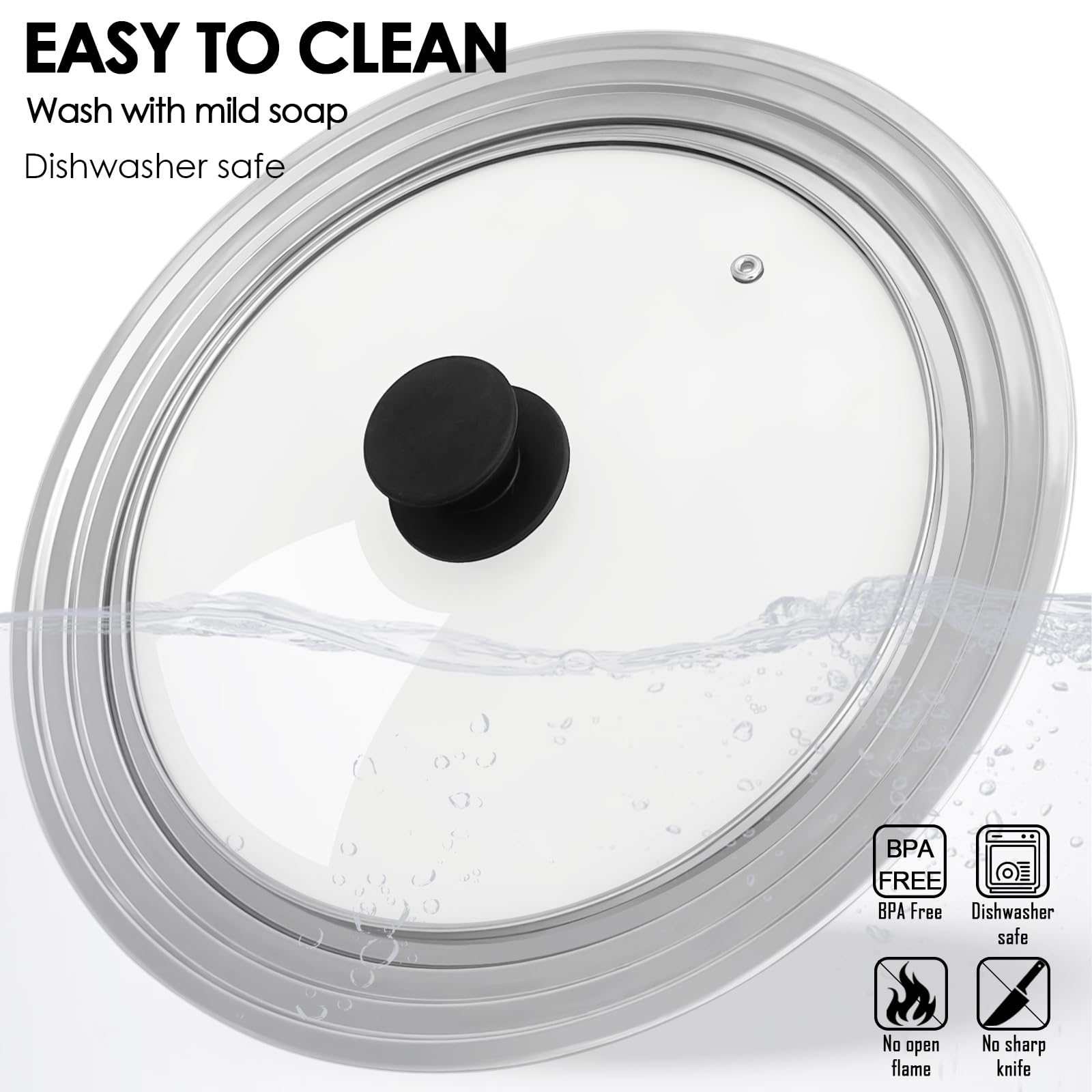 GDDGCUO lid is dishwasher safe for easy cleaning