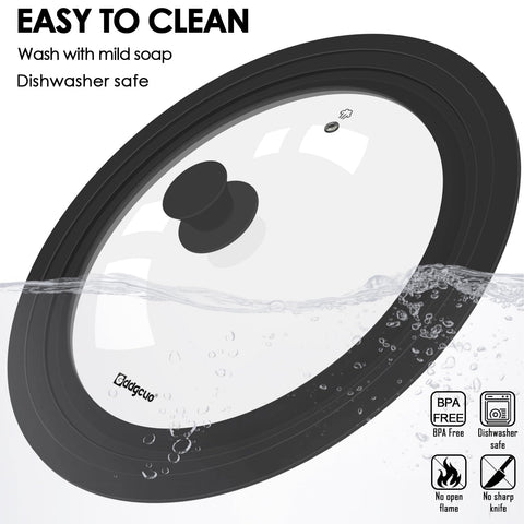 GDDGCUO dishwasher-safe lid keeps kitchen cleanup quick and simple