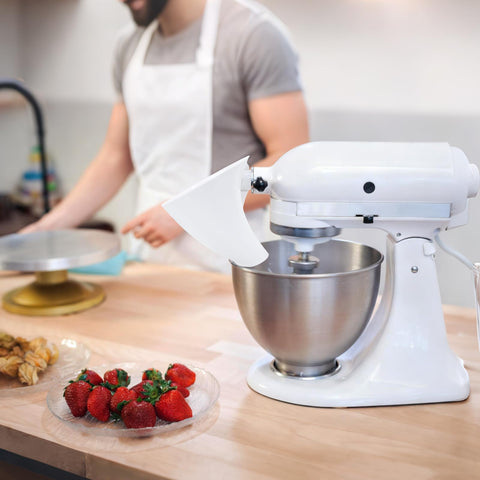 GDGJWL secure-fit funnel for 4.5 to 5 qt tilt-head KitchenAid models.