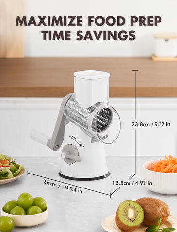 GDL Detachable parts simplify cleaning and storage.