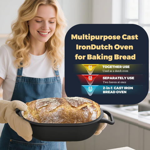 GdnWings loaf pan lid-on demonstration as a versatile baking vessel.