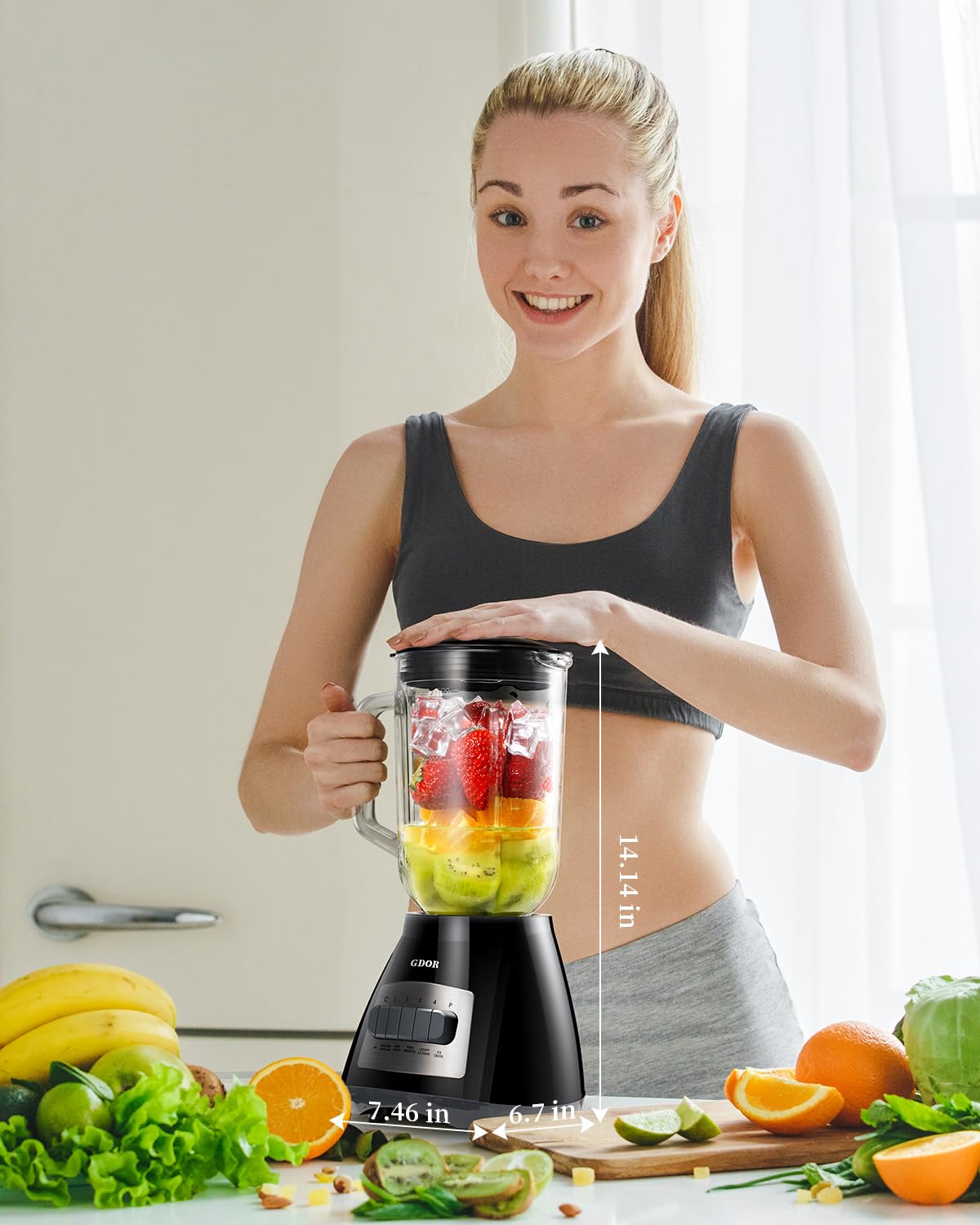 GDOR blender chops and purees ingredients for sauces and batters