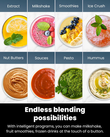 GDOR Blender control panel with five programs for versatile blends