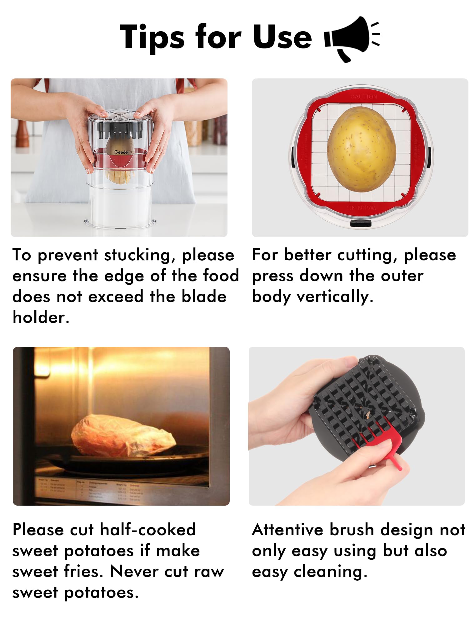 Geedel BPA-free materials ensure safe, everyday kitchen use.