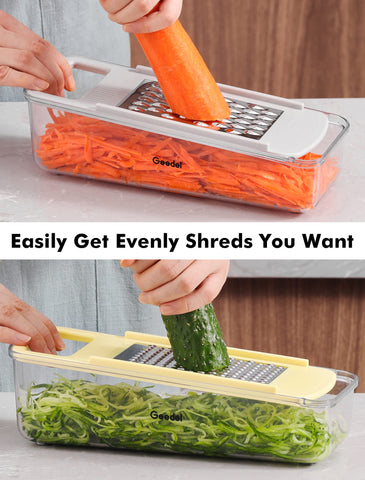 Geedel mandoline slicer julienne blade for precise matchsticks