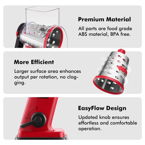 Geedel detachable parts simplify cleaning and storage