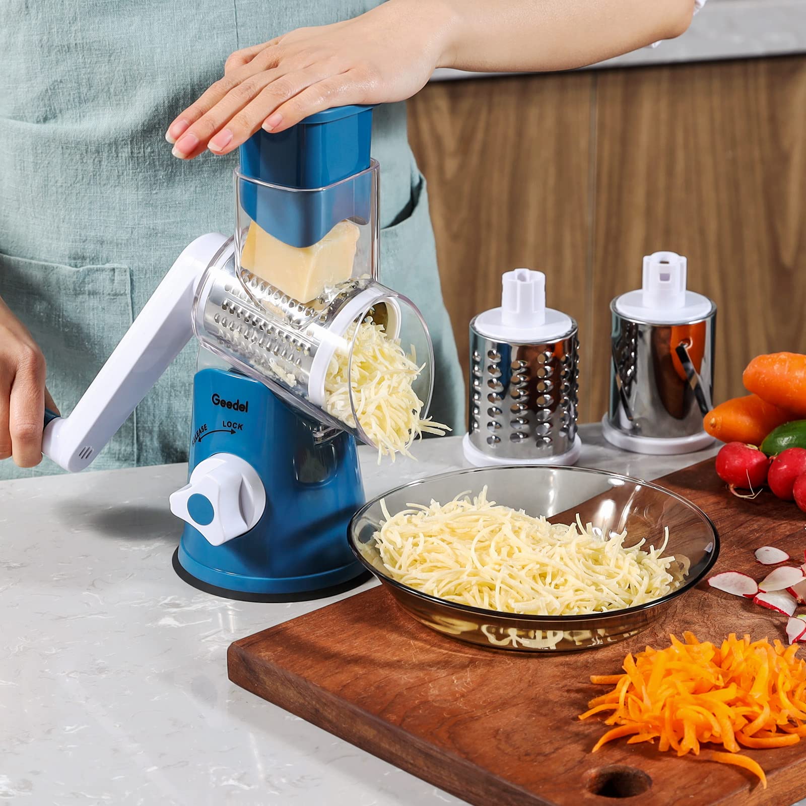 Geedel dishwasher-safe components speed up cleanup