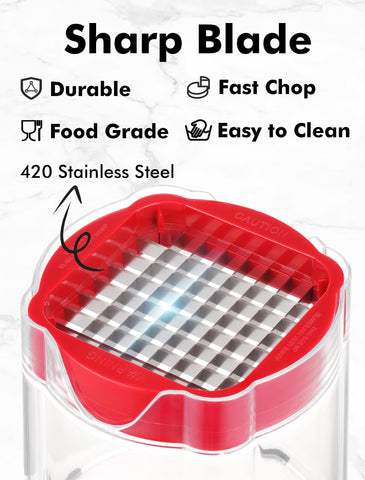 Geedel Stainless Steel Blades resist rust for durable use.