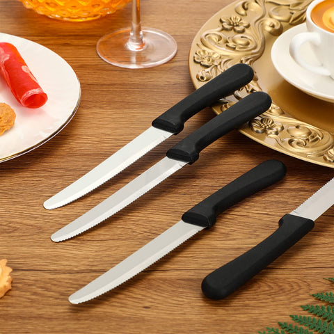 Geelin portable steak knife set, ideal for picnics, parties, and travel