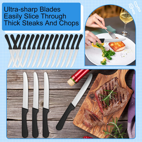 Geelin round-tip knives for safe dining experiences at home and events