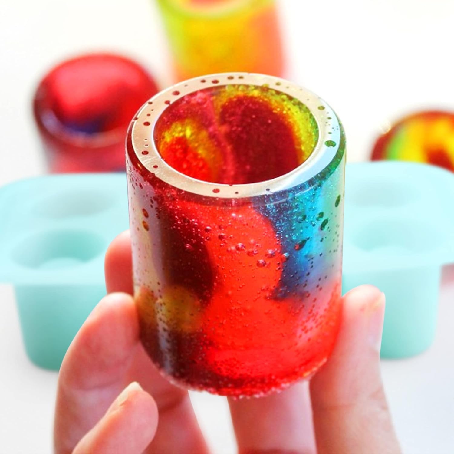 GEEOOLLAH party-ready shot glasses for festive drinks and desserts.