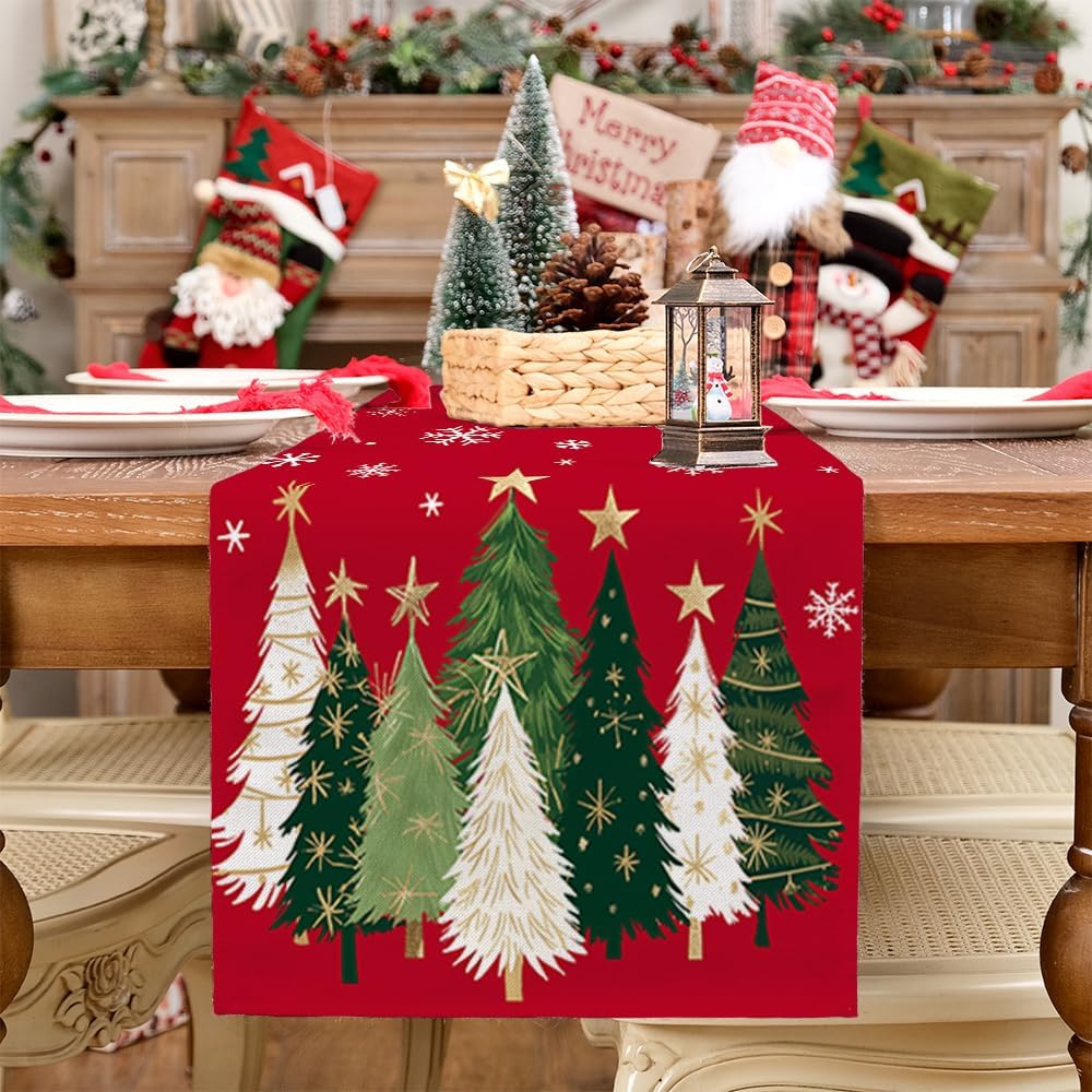 GEEORY table protector runner helps guard surfaces against spills and scratches