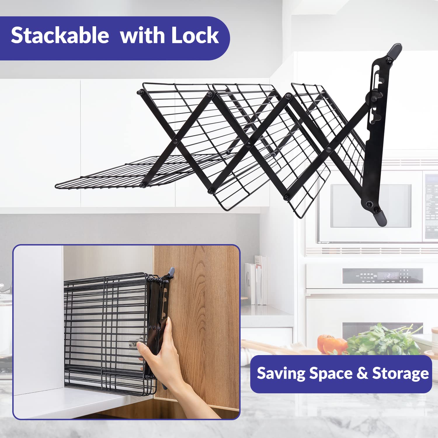 Geesta non-stick coated tiers release baked goods effortlessly and clean up easily