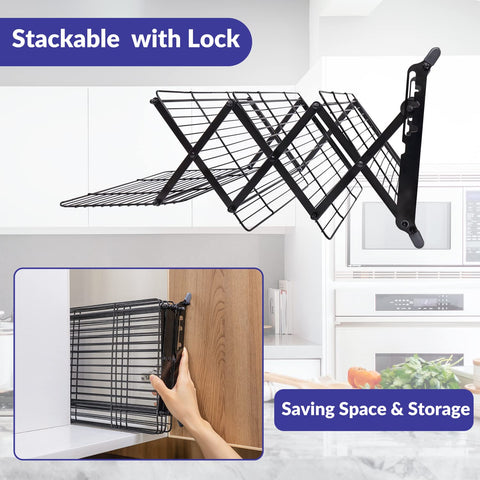 Geesta non-stick coated tiers release baked goods effortlessly and clean up easily