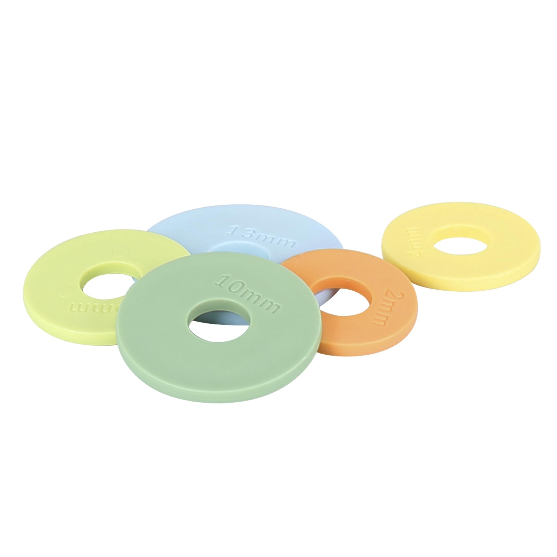 Geesta rolling pin rings are food-grade and dishwasher safe.