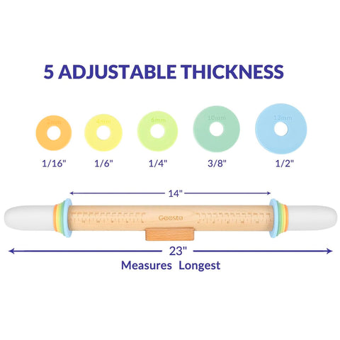 Geesta rings simplify cleanup and support consistent baking prep.