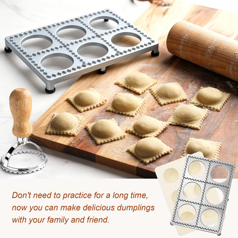 Geetery pasta wheel cutter edges and seals dough with ease