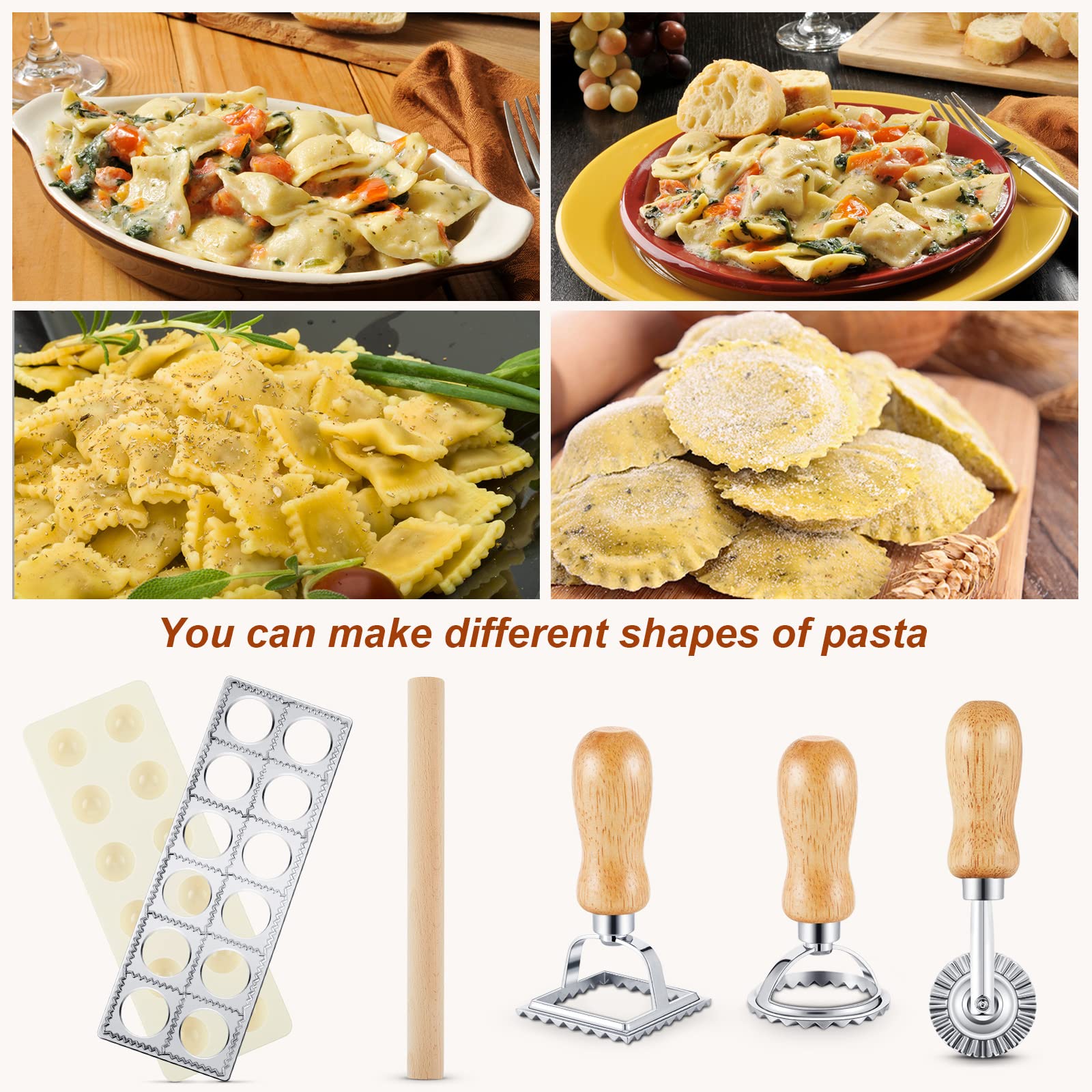 Geetery ravioli maker press for quick sealing.