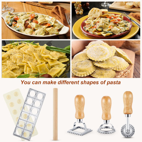 Geetery ravioli maker press for quick sealing.