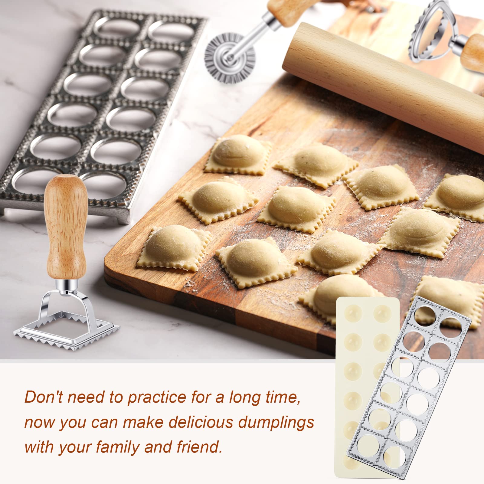 Geetery pasta wheel cutter for clean edge cuts.
