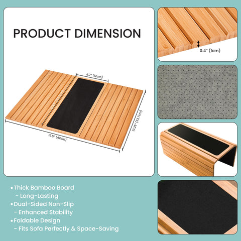 GEHE bamboo material tray, eco-friendly and durable for daily use.